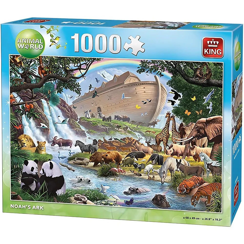 King Puzzle Noah's Ark - 1000 Teile