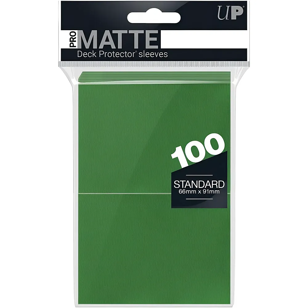 Ultra Pro PRO-Matte Deck Protector Standard Grn 100Teile