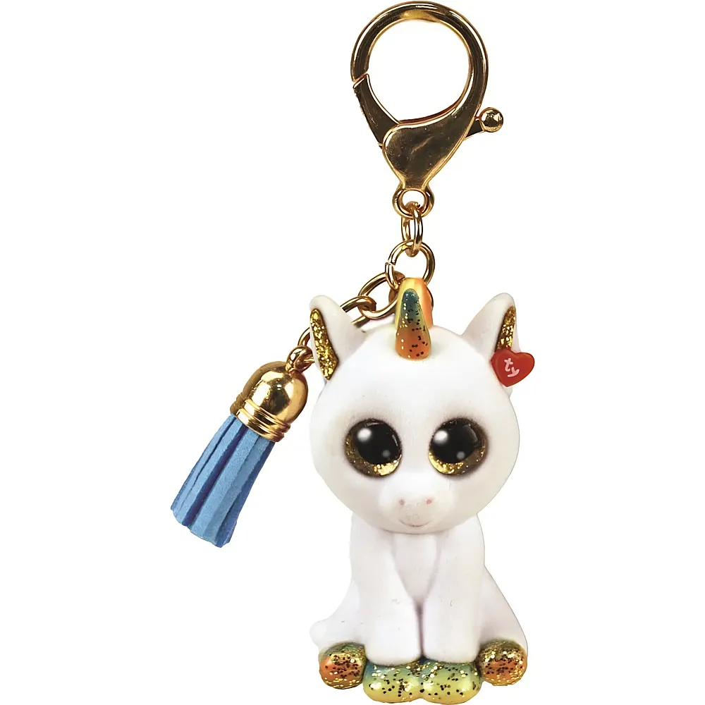 Ty Beanie Clips Schl�sselanh�nger Pixy das Einhorn - 10 cm - Accessoires