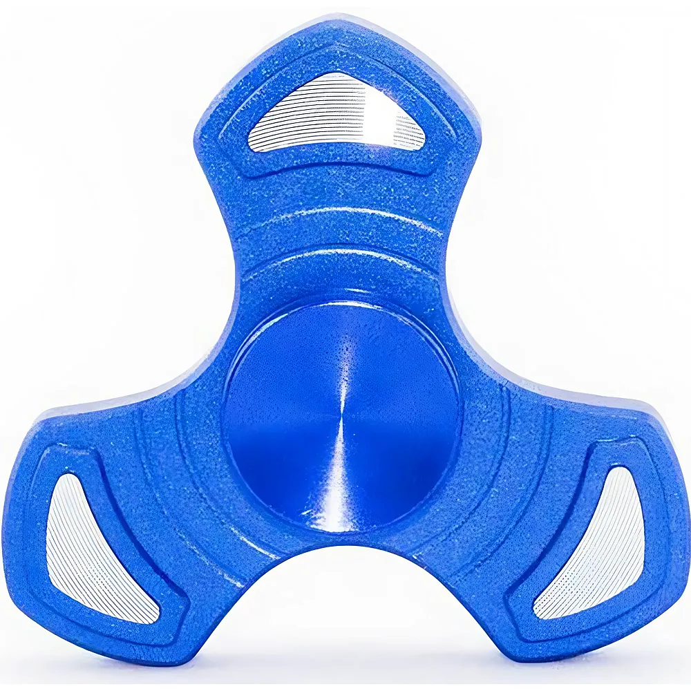 Pro Spinner Fidget Spinner Aluminium Blau