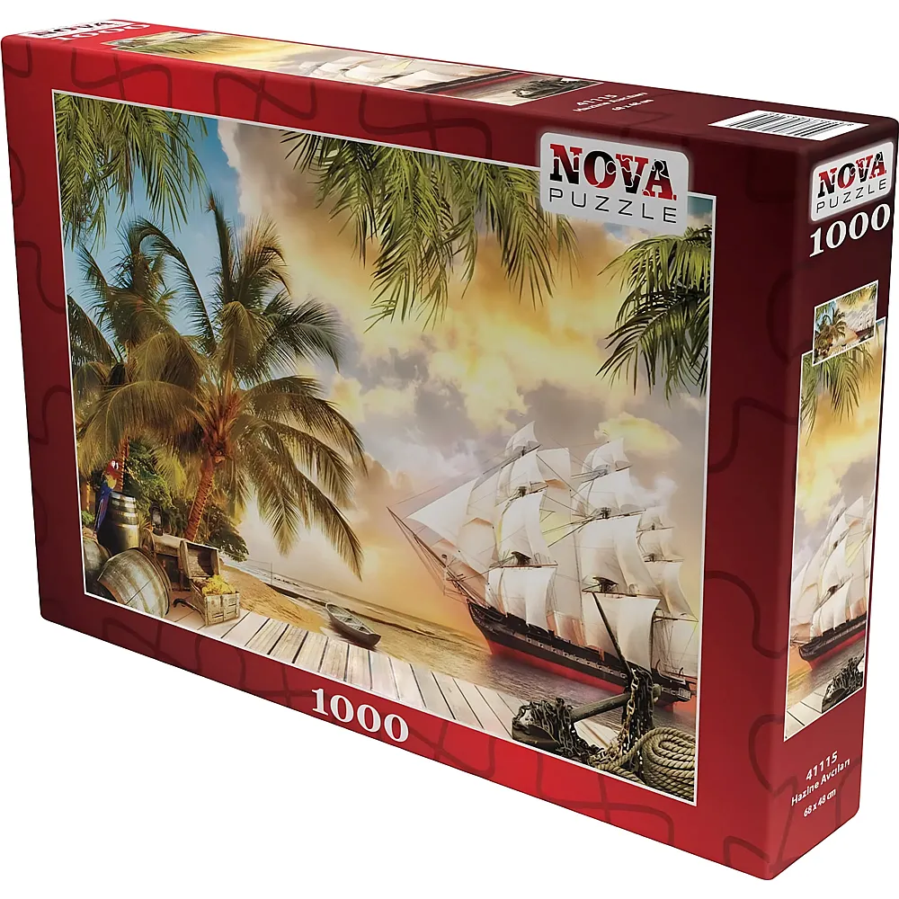 Nova Puzzle Treasure Hunters - 1000 Teile - Puzzle 1000 Teile