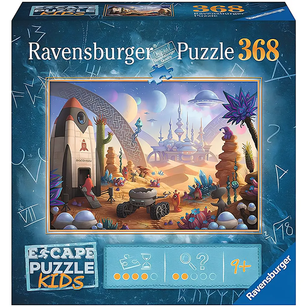 Ravensburger Puzzle Escape Kids Space Mission 368Teile