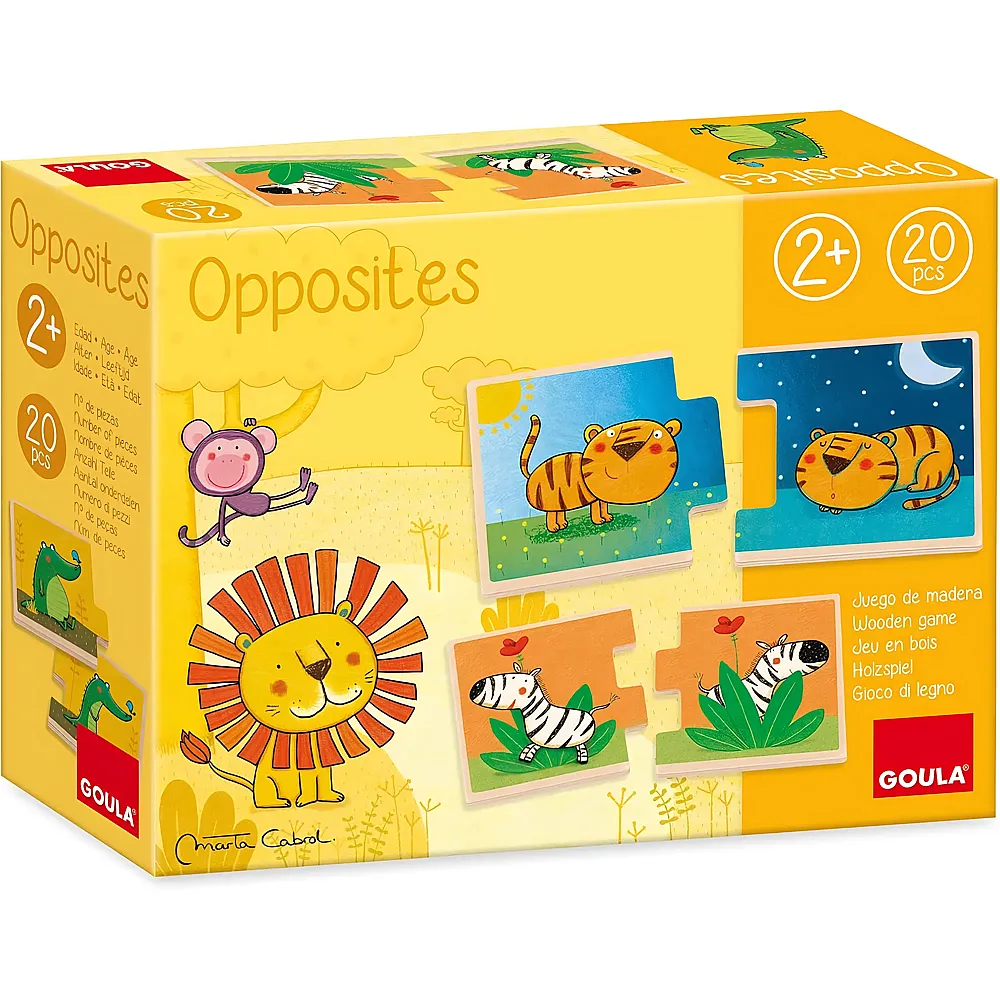 Jumbo Goula Leo, K�nig des Dschungels - 10 Teile