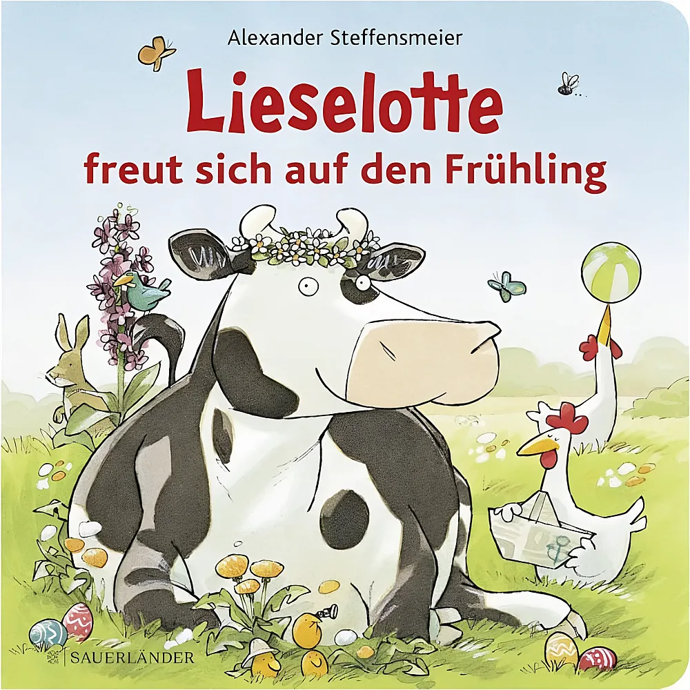 Sauerl�nder Lieselotte freut sich auf den Fr�hling