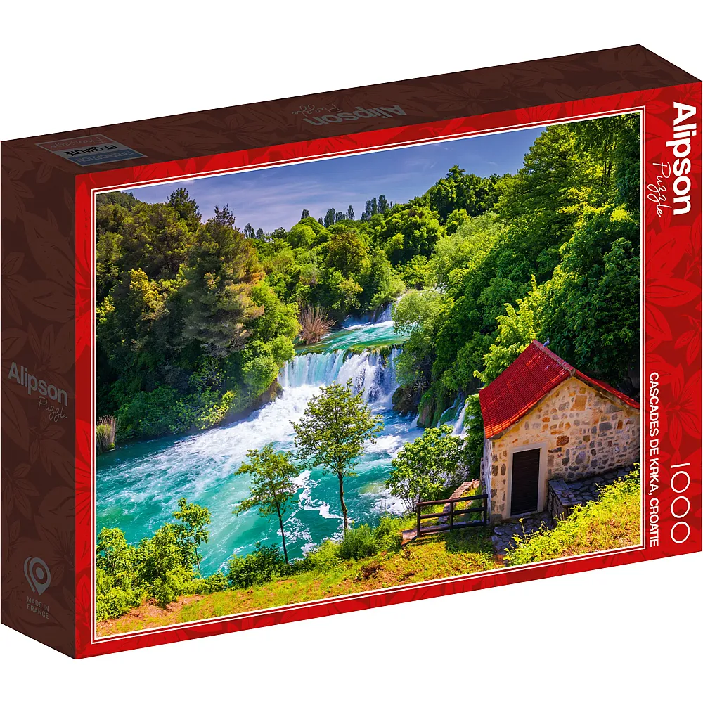 Alipson Puzzle Krka-Wasserf�lle, Kroatien - 1000 Teile