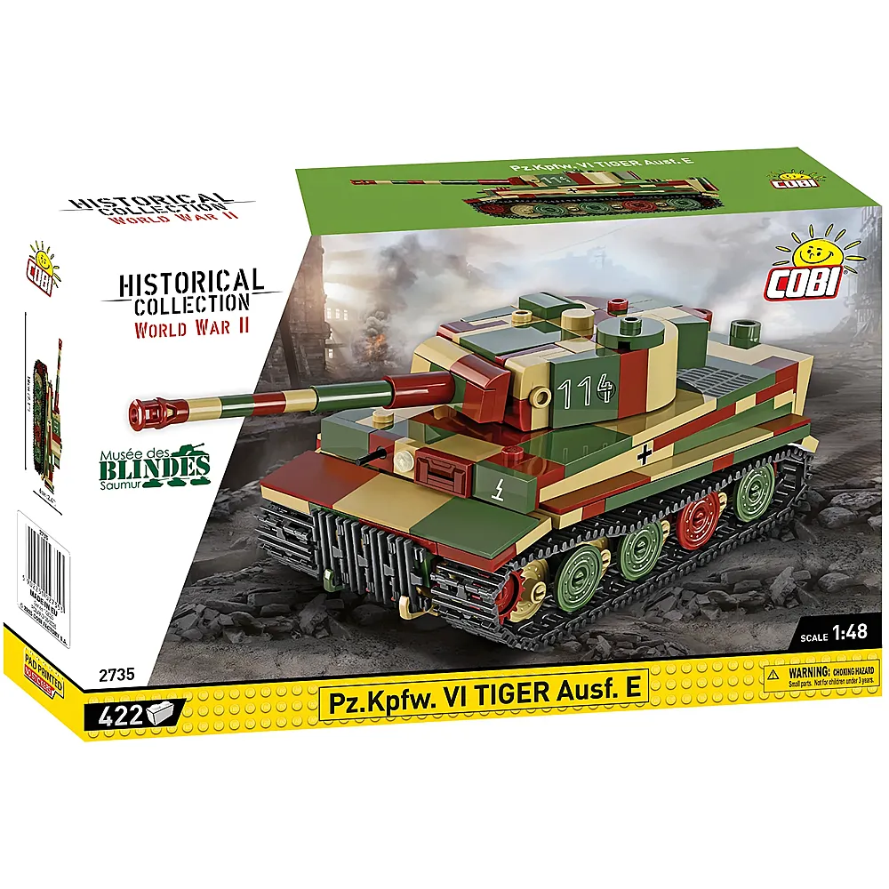 COBI Historical Collection Pz.Kpfw. VI Tiger Ausf. E 2735