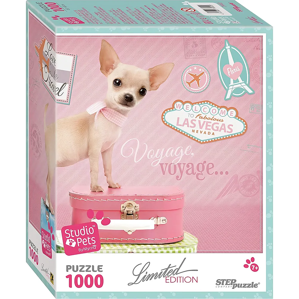 Step Puzzle Studio Pets - 1000 Teile - Puzzle 1000 Teile