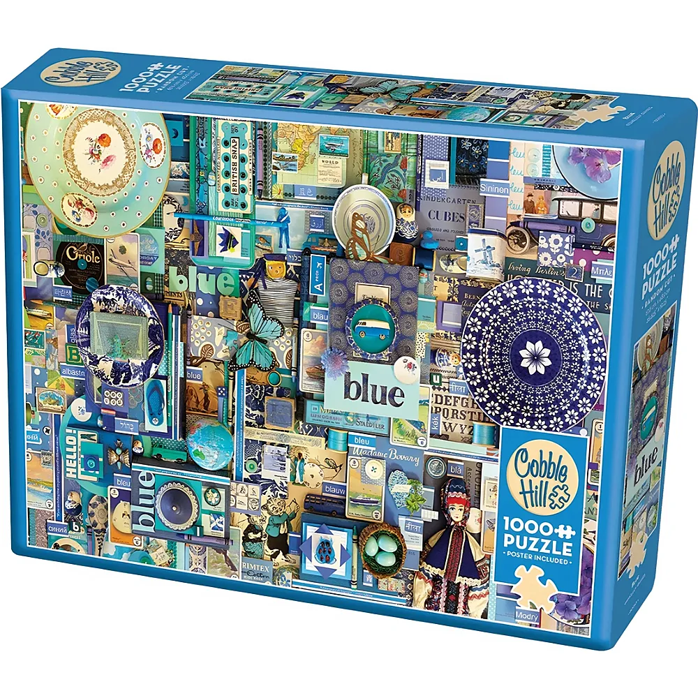Cobble Hill Puzzle Blue - 1000 Teile