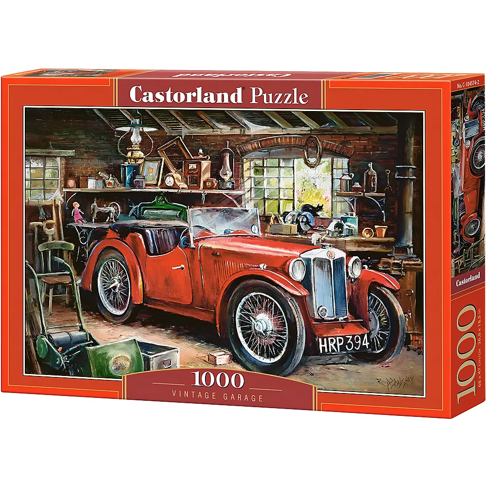 Castorland Puzzle Vintage Garage 1000Teile