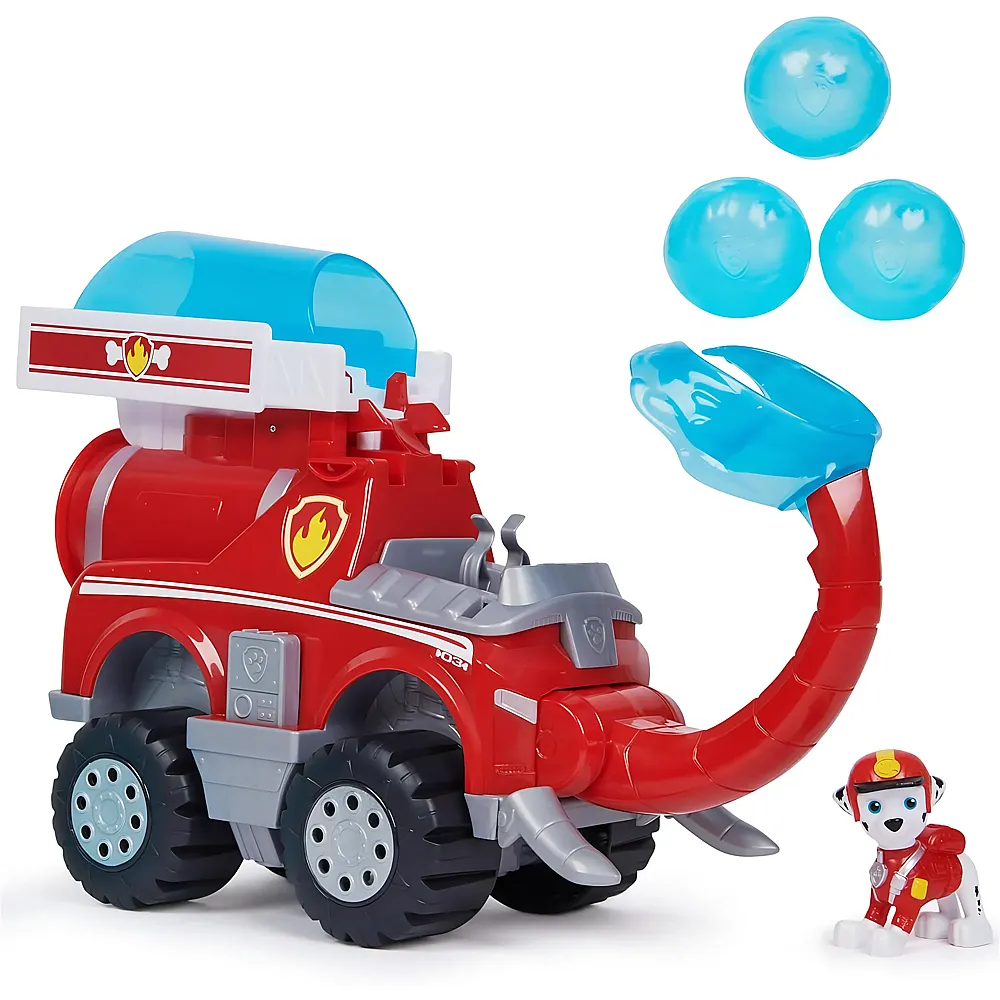 Spin Master Paw Patrol Jungle Pups Grosses Elefanten-Fahrzeug mit Wasser-Abwurf