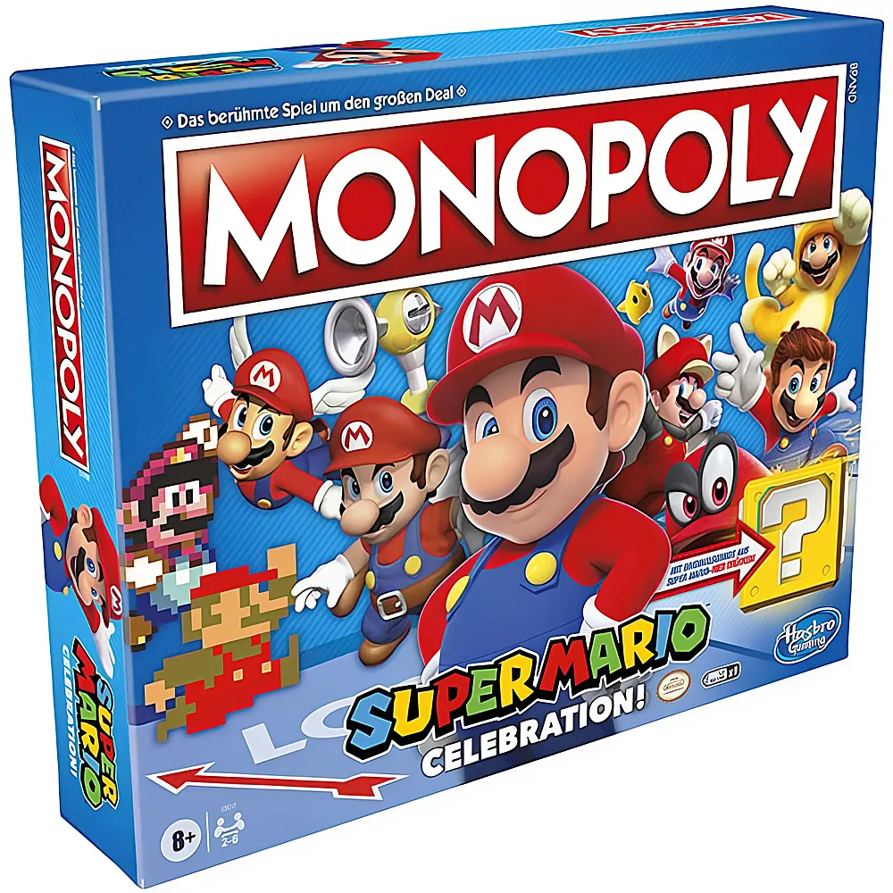 Hasbro Gaming Monopoly Super Mario Celebration DE