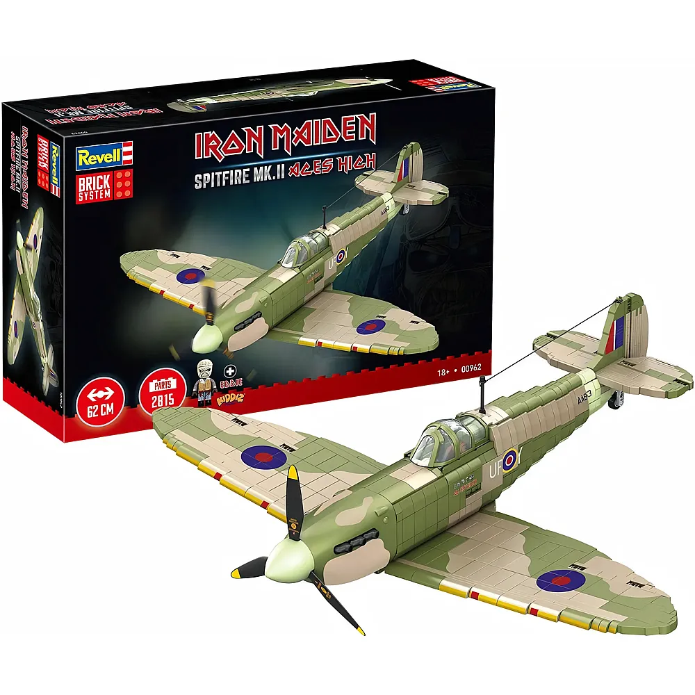 Revell Iron Maiden Spitfire MK.II Bricks - Brands
