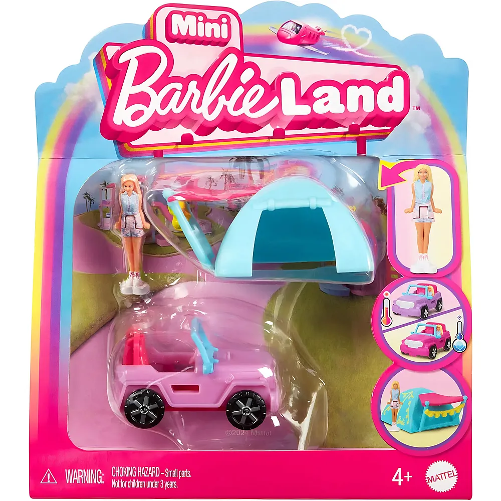 Mini BarbieLand Campingausflug