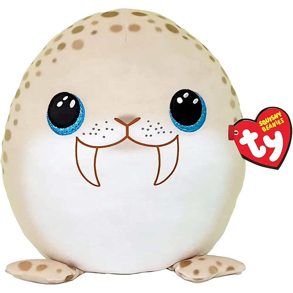 Ty Squishy Beanies Toofers das Walross - 35 cm - Meerestiere Pl�sch