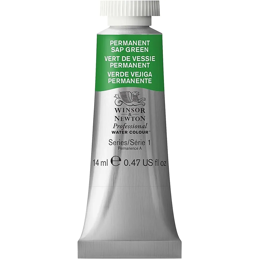 meinspielzeug - Winsor & Newton W&n Prof. Water Colour 14ml Tube Permanentsaftgrn