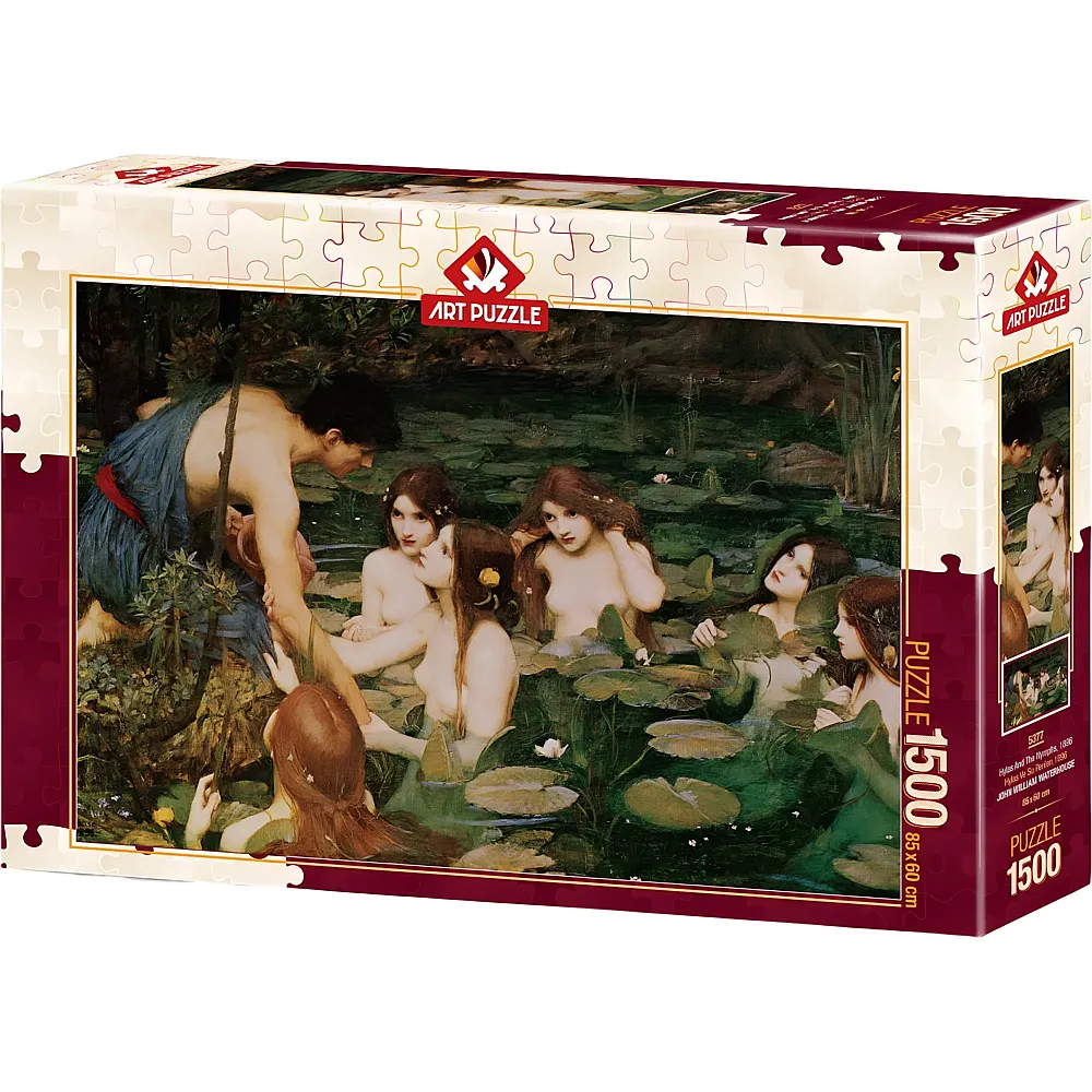 Art Puzzle Hylas And The Nymphs, 1896 - 1500 Teile