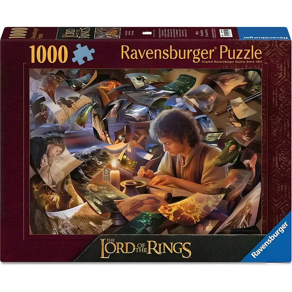 Ravensburger Puzzle Der Herr der Ringe Frodo's Reise 1000Teile