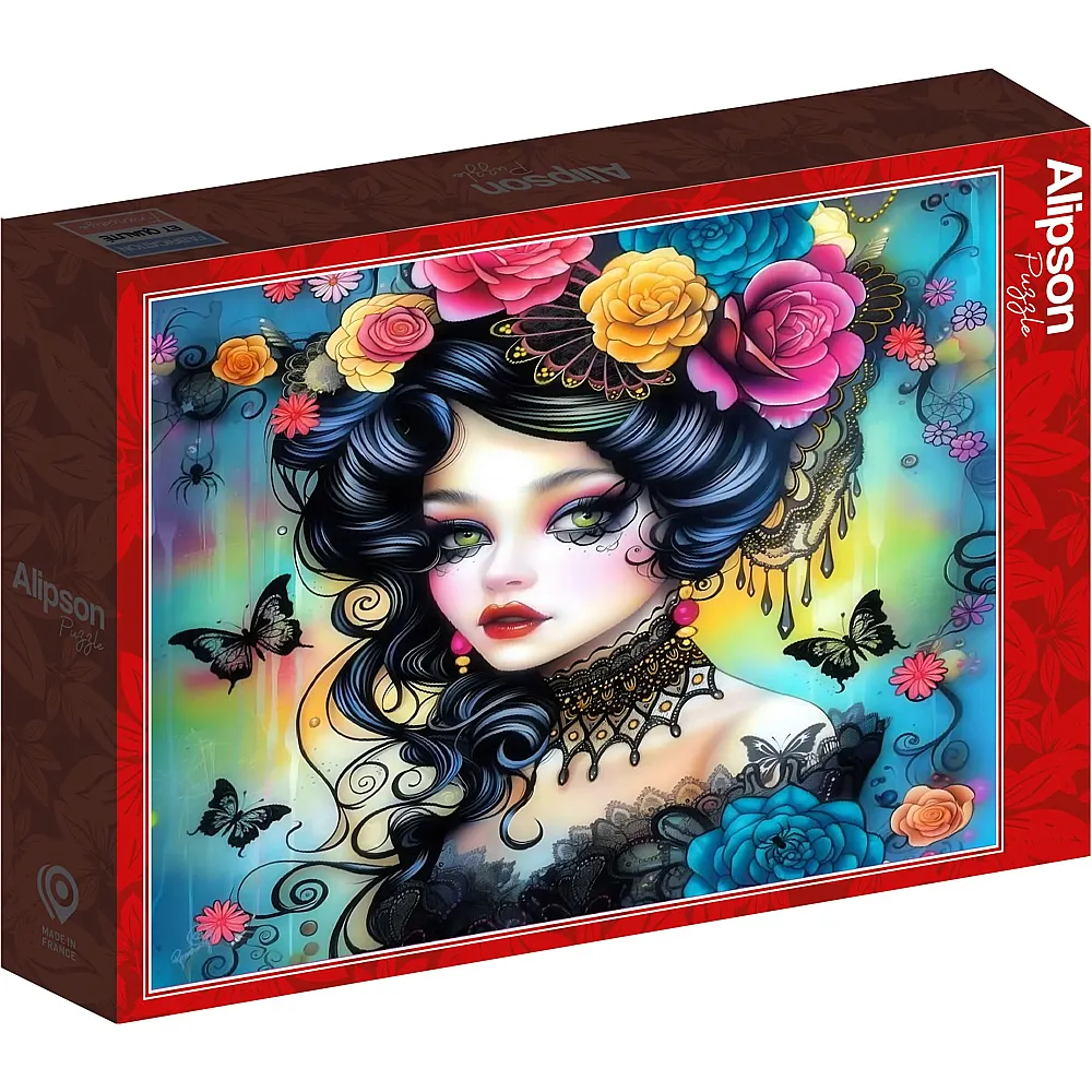 Alipson Puzzle Die Br�ute des siebten Mondes - Nadia - 1000 Teile
