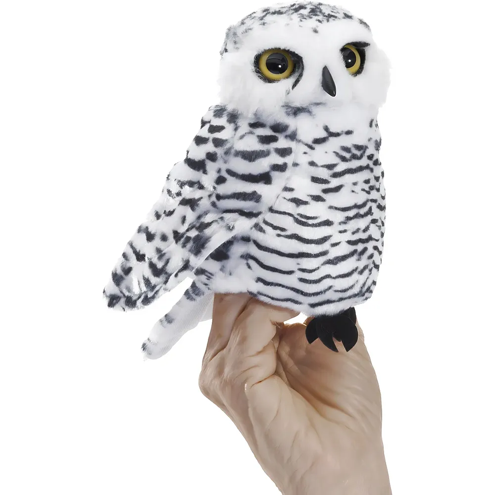 Folkmanis Handpuppe Kleine Schnee-Eule - 18 cm