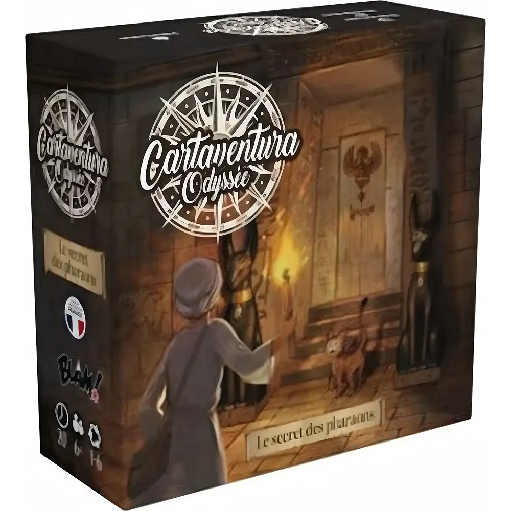 Blackrock Games Cartaventura Odyssee - LE Secret Des Pharaons FR