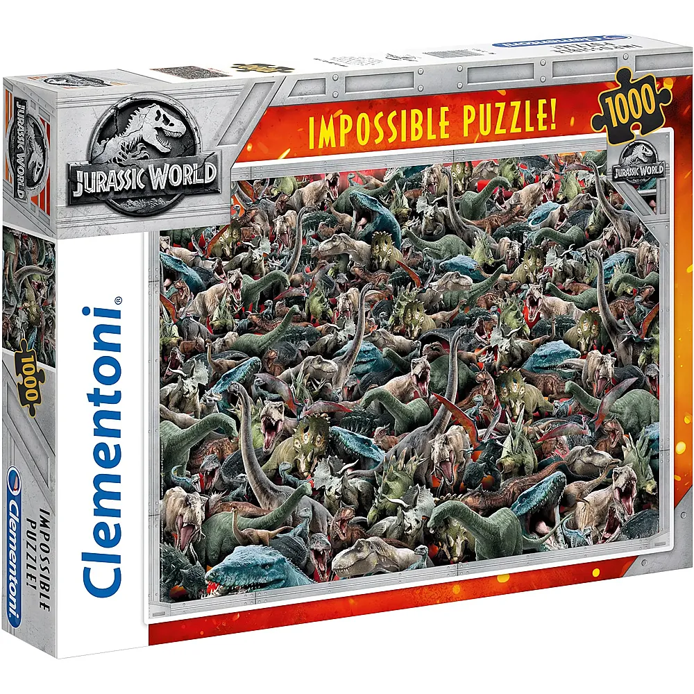 Clementoni Puzzle Impossible Jurassic World - 1000 Teile