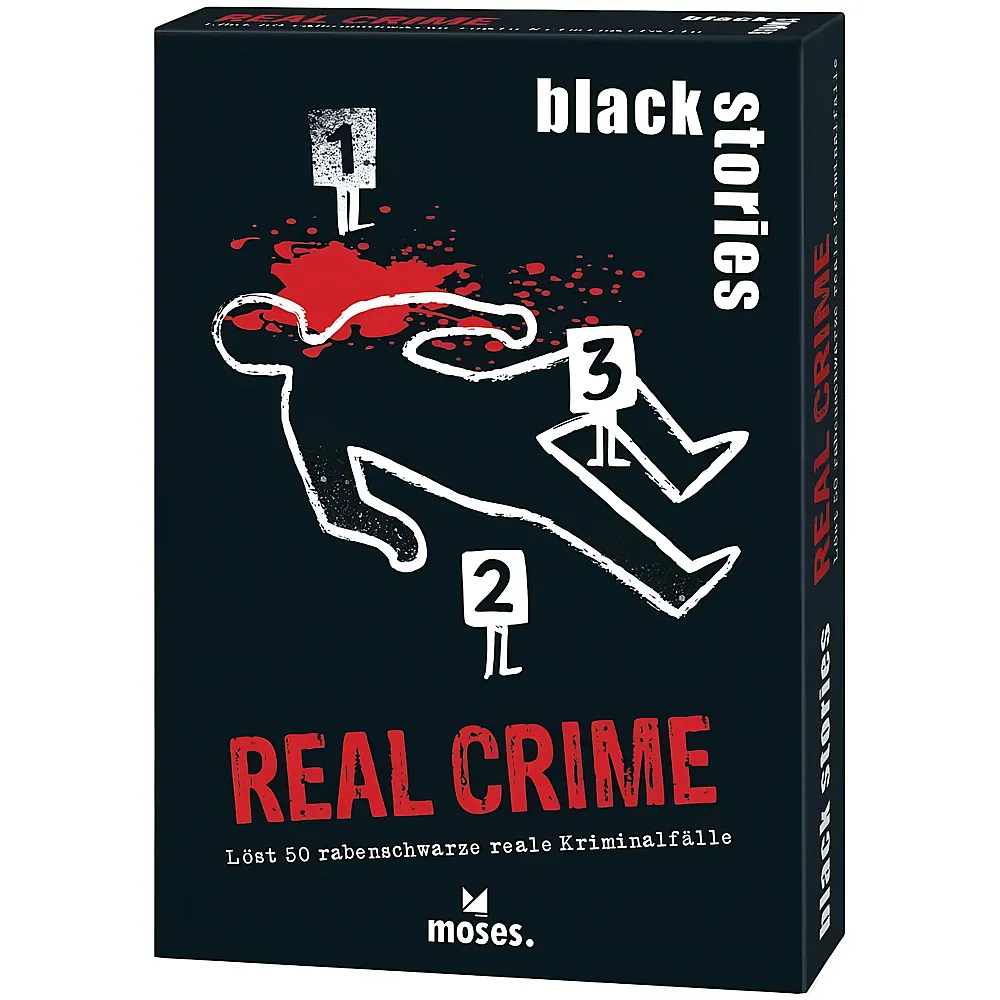 Moses Black Stories Real Crime - 50 R�tsel rund um Reale Kriminalf�lle - Deutsch