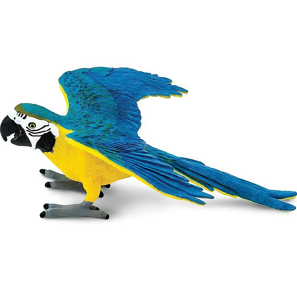 Safari Ltd. Wings of the World Blau-Goldener Ara | Vgel