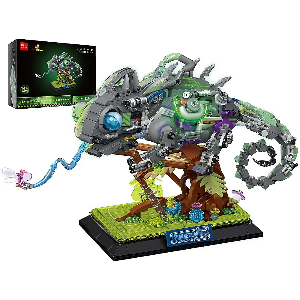JMBricklayer Fantastic Idea Animal Mechanical Chameleon 70124