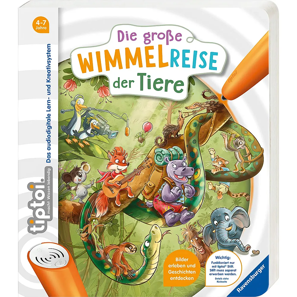 Ravensburger Die grosse Wimmelreise der Tiere