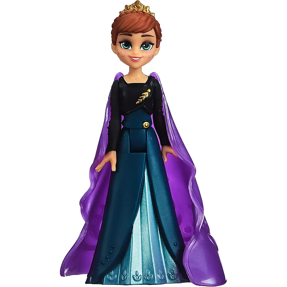 Hasbro Disney Die Eisk�nigin K�nigin Anna kleine Puppe mit abnehmbarem Umhang, inspiriert durch Die Eisk�nigin 2, Spielzeug f�r Kinder ab 3 Jahren