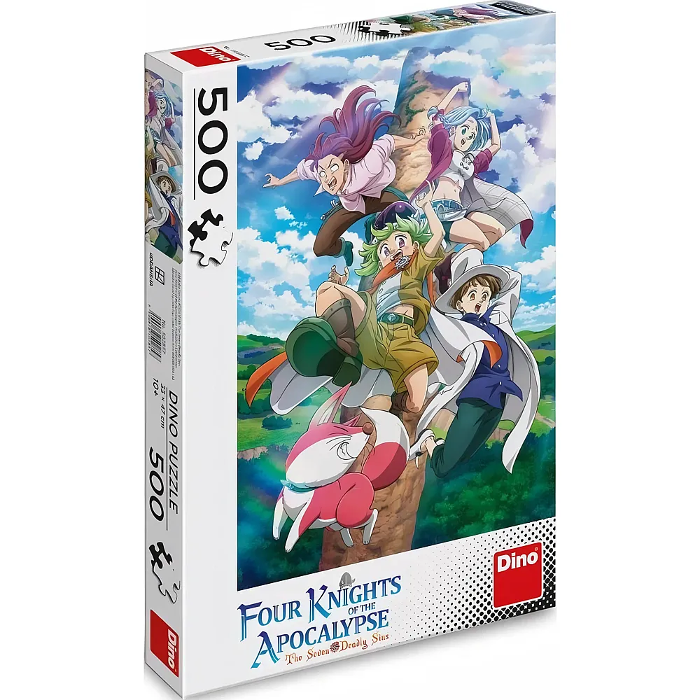 Dino Puzzle Four Knights of the Apocalypse - Seven Deadly Sins - 500 Teile