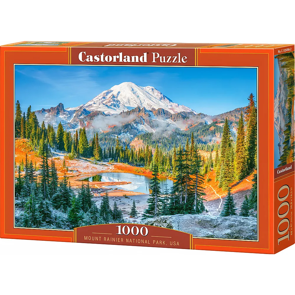 Castorland Puzzle Mount Rainier National Park, USA - 1000 Teile