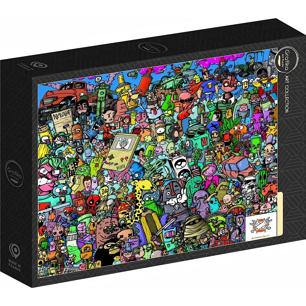 Grafika Puzzle Cartoon Party - 1000 Teile