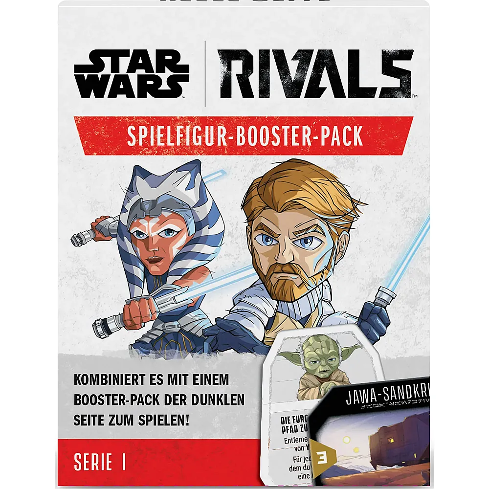 Funko Games Star Wars Rivals Light Side, d Character Booster Pack, 11-fach ass., ab 7 Jahren