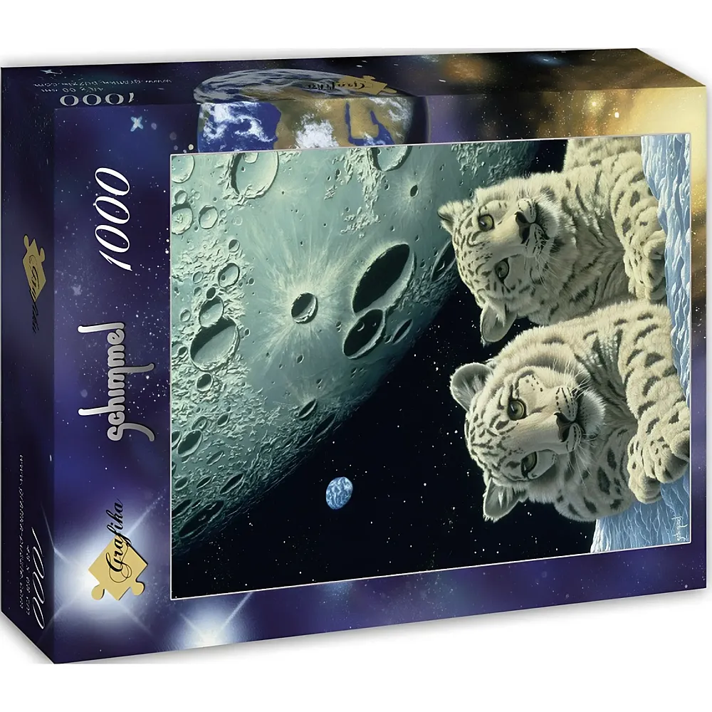 Grafika Puzzle Art Collection William Schimmel Lair of the Snow Leopard - 1000 Teile