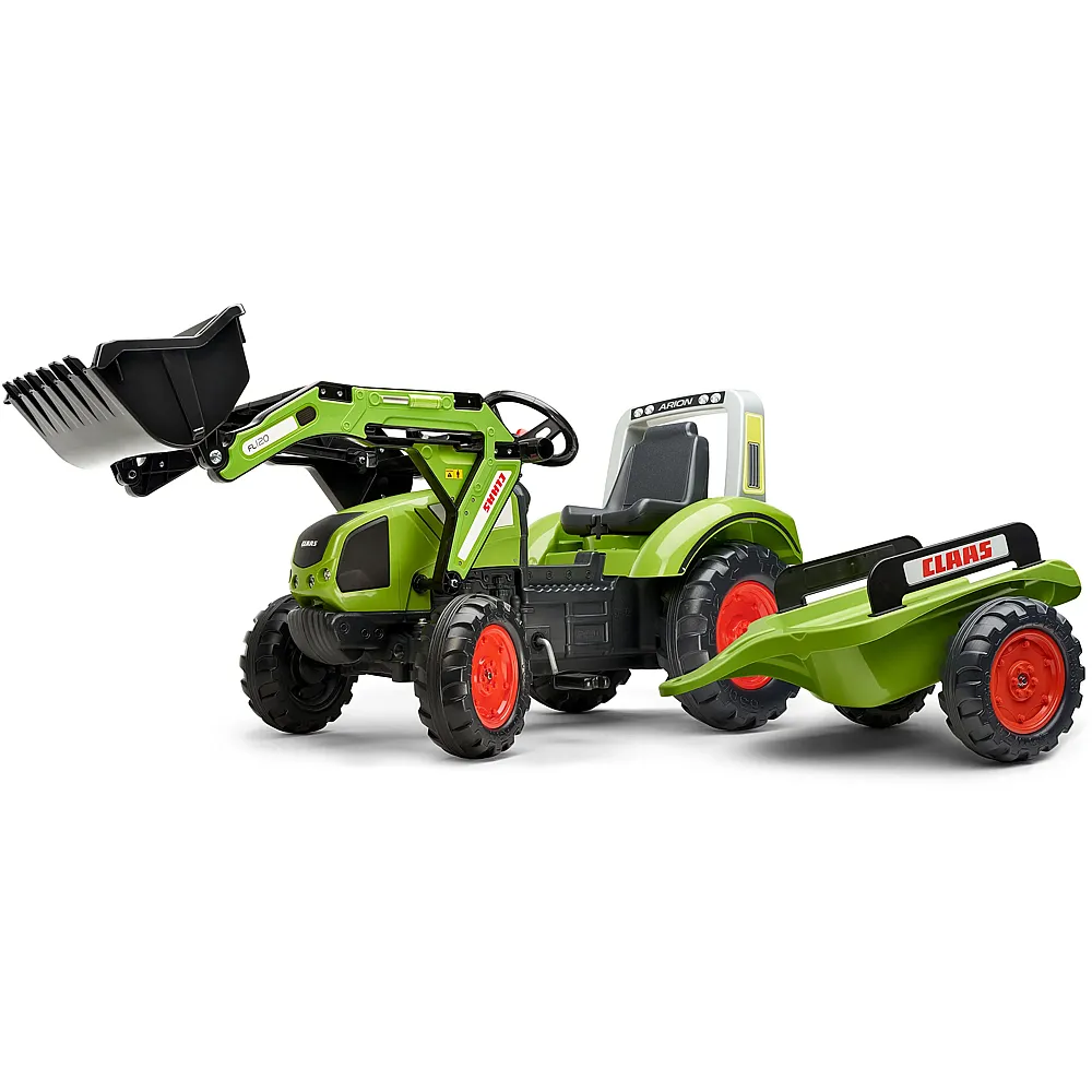 Falk Trettraktor Claas Axos 330 mit Anh�nger