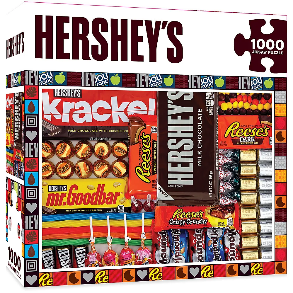Master Pieces Puzzle Hershey's Matrix - Chocolate Collage 1000Teile