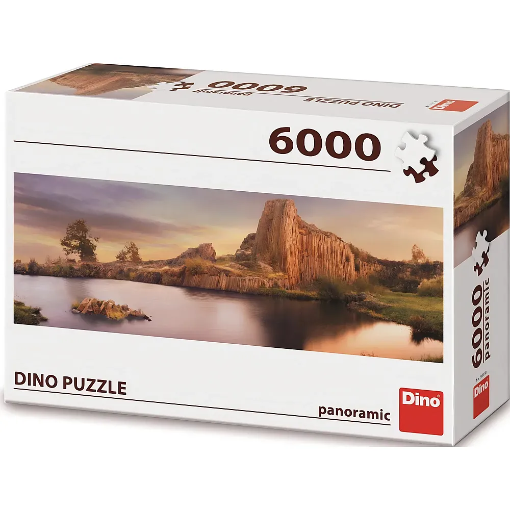 Dino Puzzle Panorama Pansk Skla - 6000 Teile