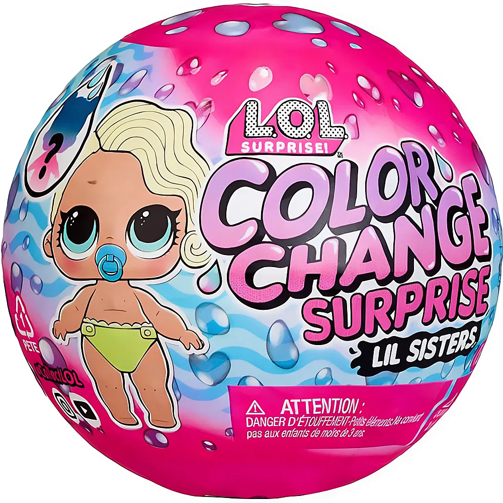 MGA L.O.L. Surprise Color Change Lil Sis