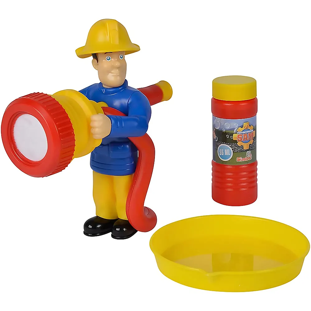Simba Feuerwehrmann Sam Seifenblasen Sam Figur