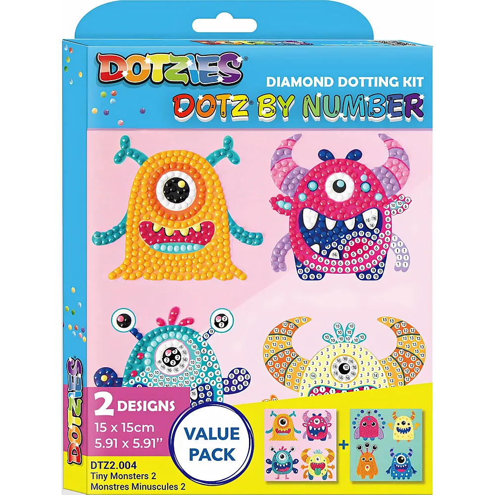 Diamond Dotz Diamond Painting Monster