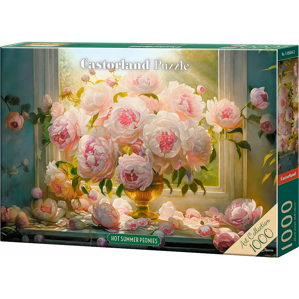 Castorland Puzzle Art Collection Hot Summer Peonies 1000Teile