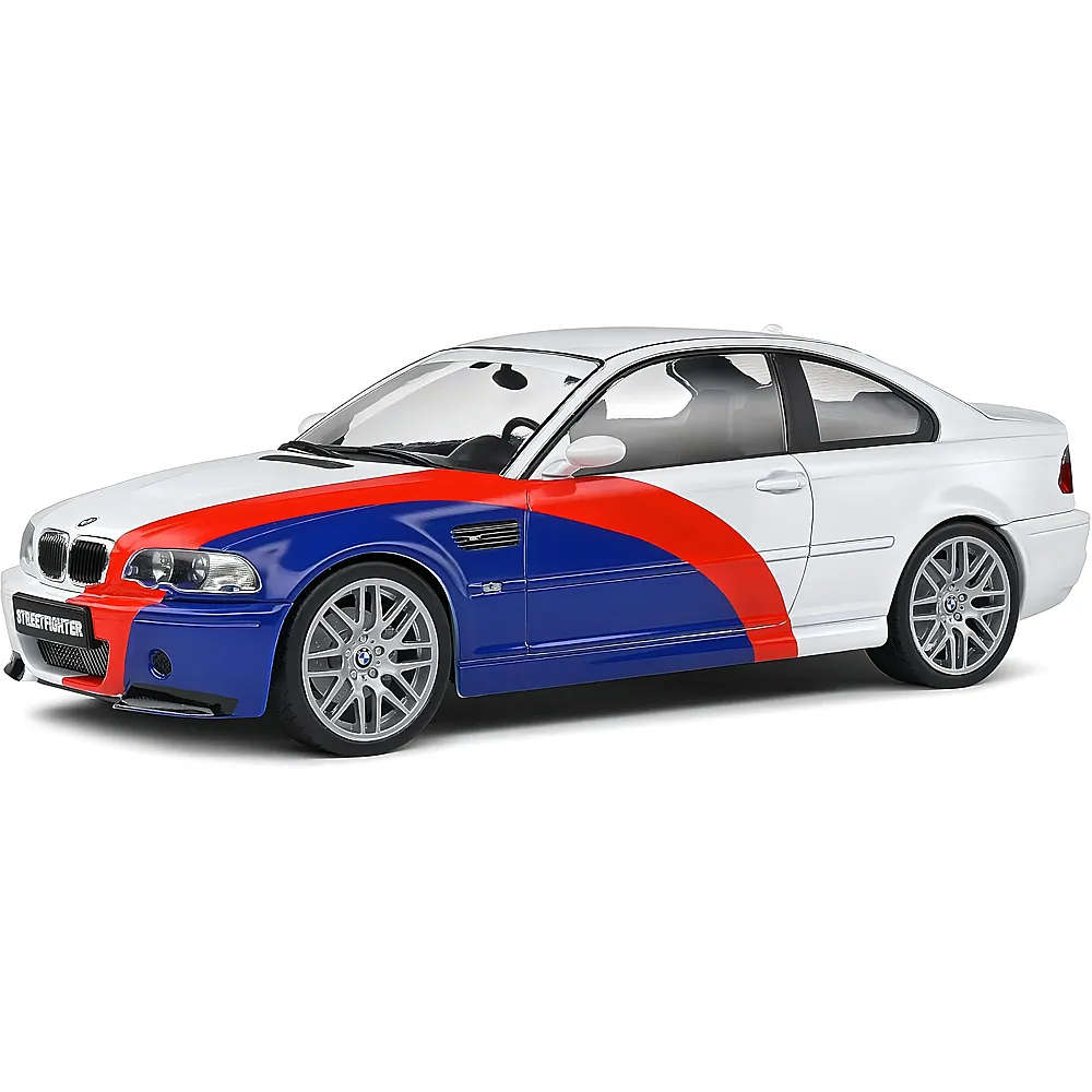 Solido 1:18 BMW E46 M3 Streetf Weiss