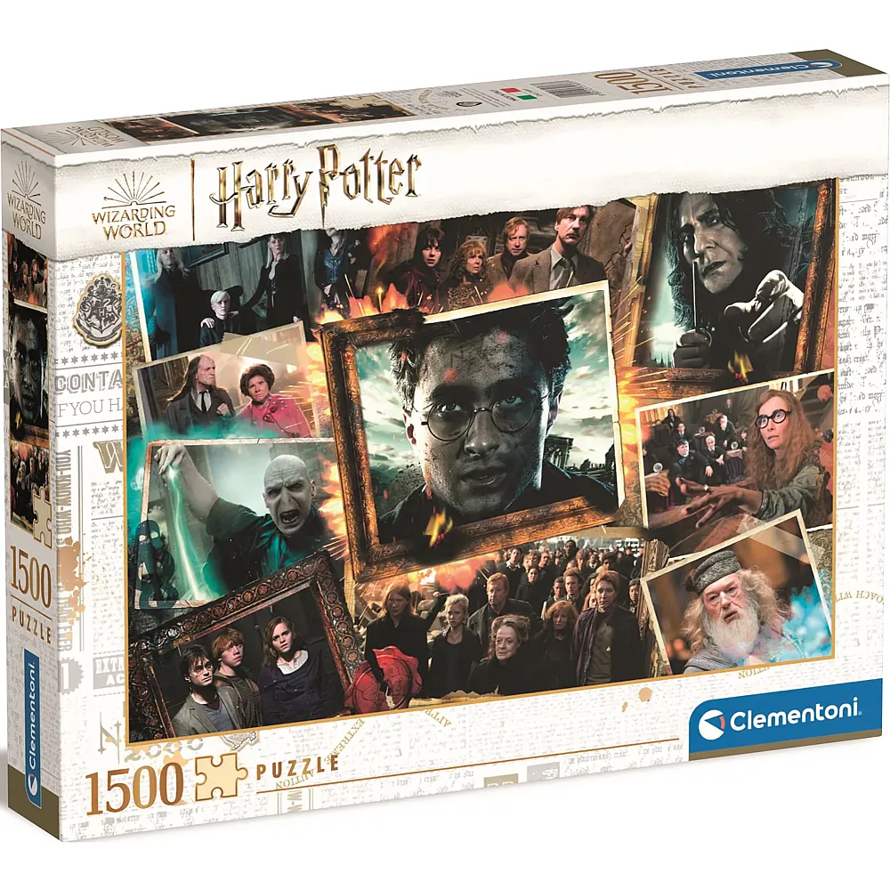 Clementoni Puzzle Harry Potter - 1500 Teile