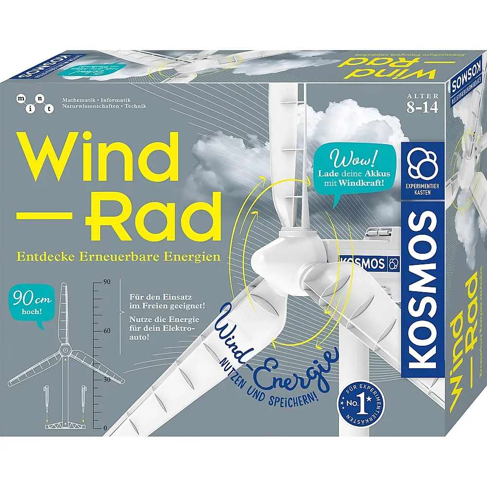 Kosmos Experimentierkasten Wind-Rad