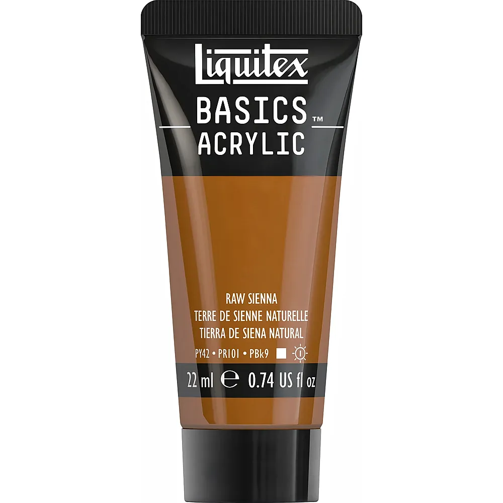 Liquitex Lqx Basics Acrylfarbe 22ml Tube Siena Natur