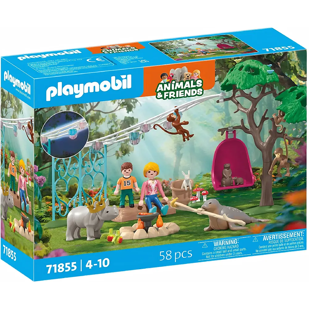 PLAYMOBIL Animals & Friends Lustige Geburtstagsparty 71855