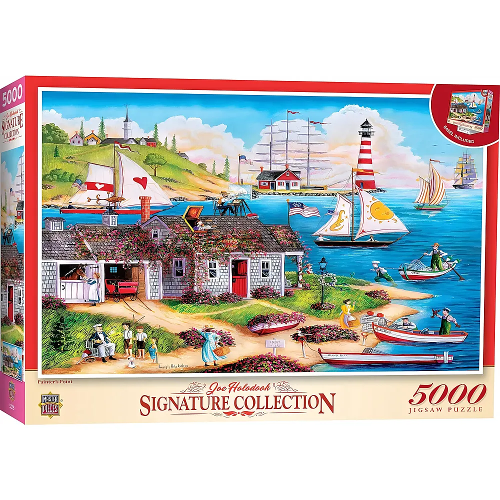 Master Pieces Puzzle Signature Collection Painter's Point - 5000 Teile