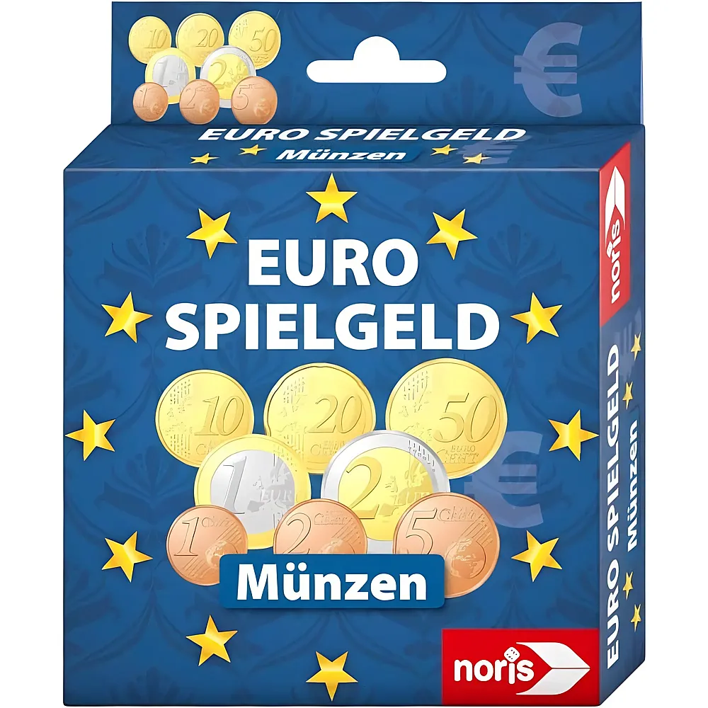 Noris Euro Spielgeld M�nzen
