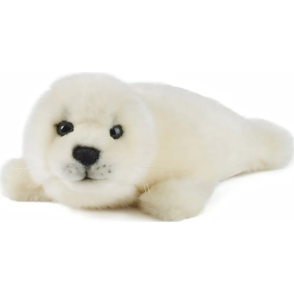 Living Nature Chiot phoque gris - 20 cm - Animaux marins peluche
